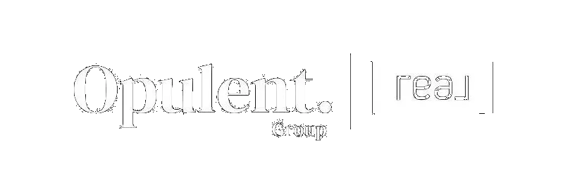 Opulent Group and Real Broker logo